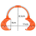 Dental Mouth Opener Soft Silicone C-Shape Intraoral Lip Cheek Retractor Orthodontic Expander Dentistry Oral Care Tool Materials