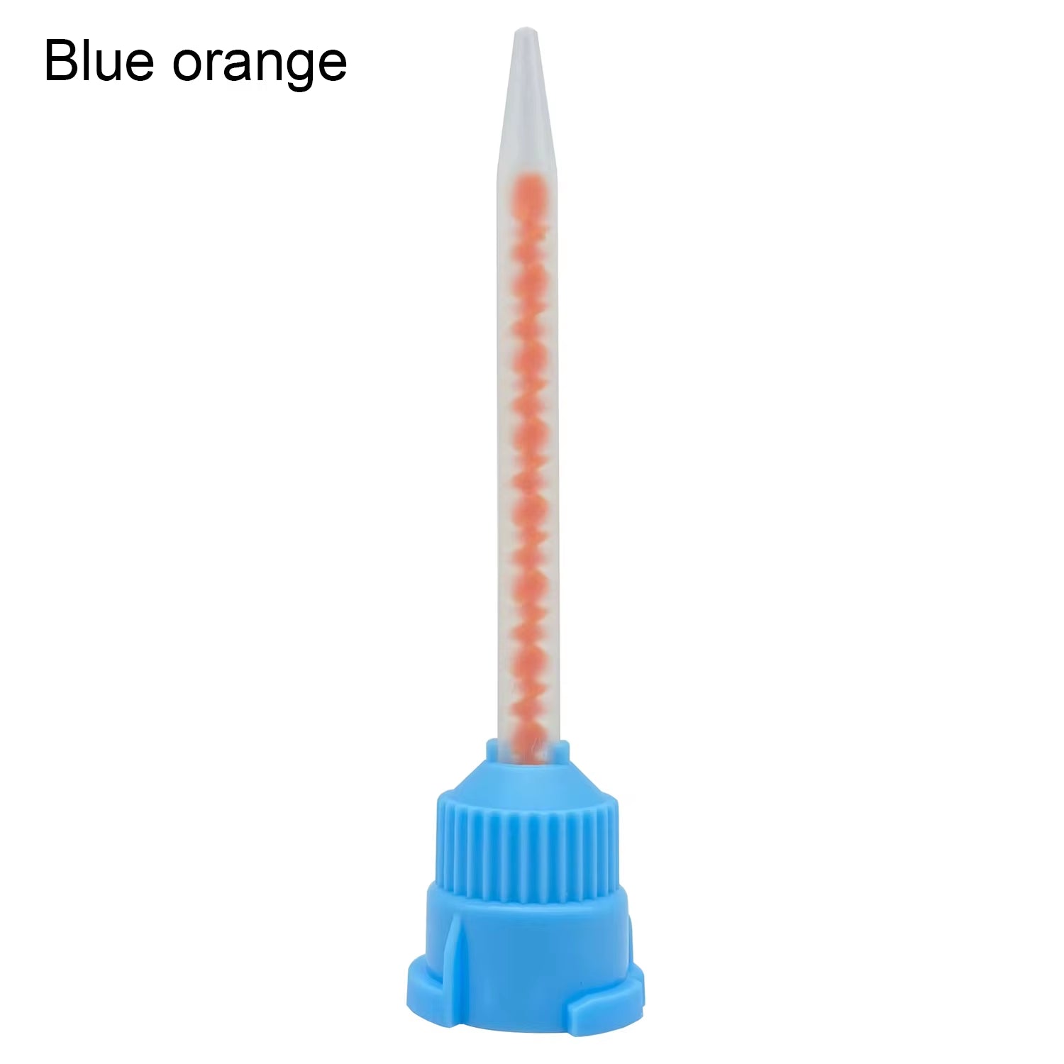 50Pcs Dental Materials Dentistry Silicone Rubber Conveying Mixing Head Disposable Impression Nozzles Mixing Tips Mixing Tube